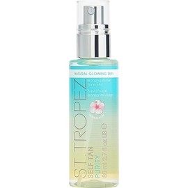 St. Tropez - Bruma facial de autobronceado Purity, brillo natural besado por el sol con ácido hialurónico y antioxidantes, cuidado facial vegano, natu