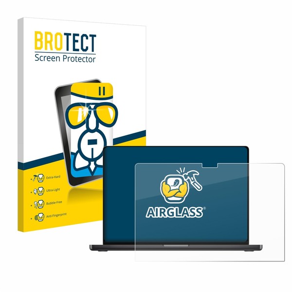 BROTECT Protective Glass Film for Apple MacBook Pro 16 Inch