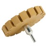 4in Removing Rubber Eraser Wheel Round Fan Blade Electric Hand