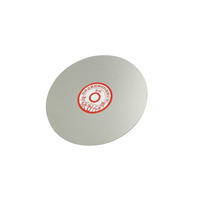 Sourcingmap 6-inch Grit 600 Diamond Coated Flat Lap Wheel Grinding