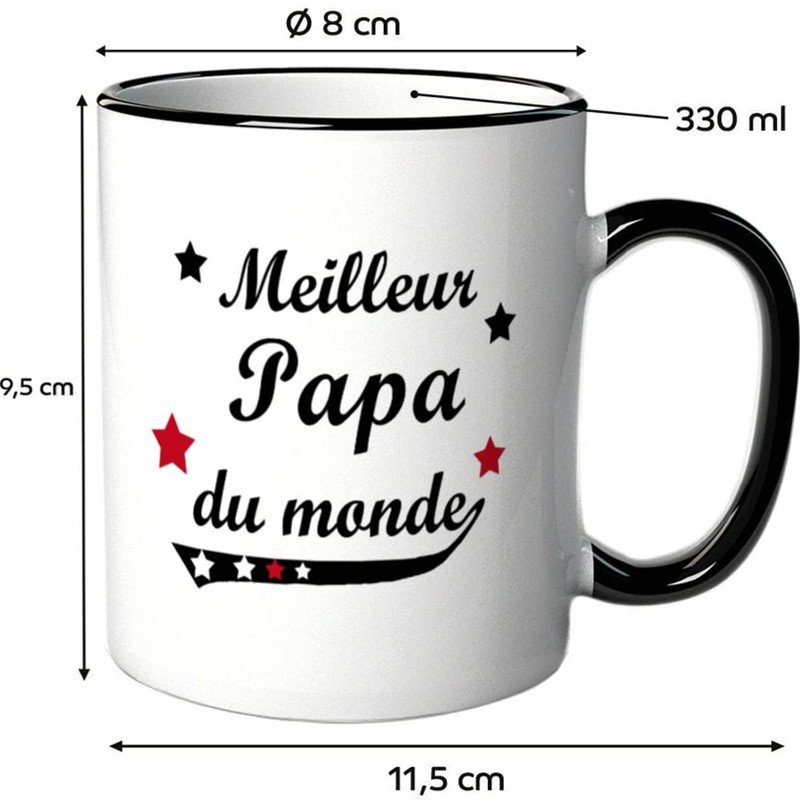 Tasse Meilleur Papa - Geschenk - Papa - Vatertag