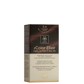 Apivita My Color Elixir No 5.4 Light Brown Copper (Hair Color Cream 50ml & Color Developer 75ml & Post Color Hair Cond 2x15ml)