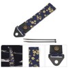 RASTP Car Front Bumper Tow Strap(Flower Blue)