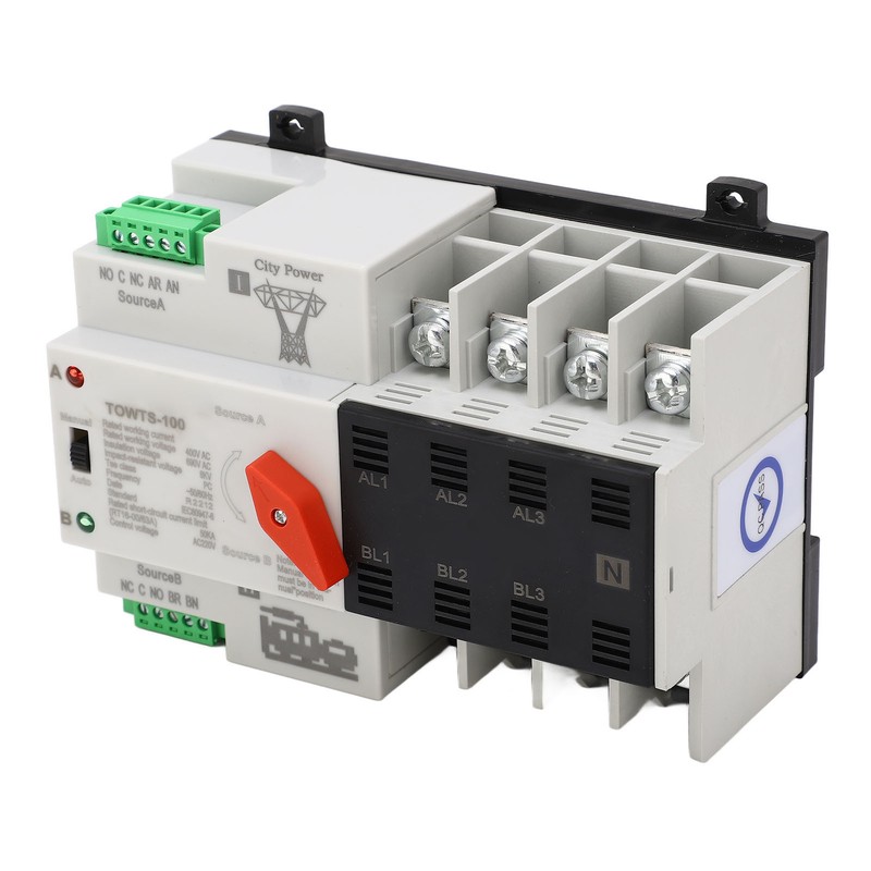 Tongou Double Power Automatic Transfer Switch 4P PC Shell Electrical