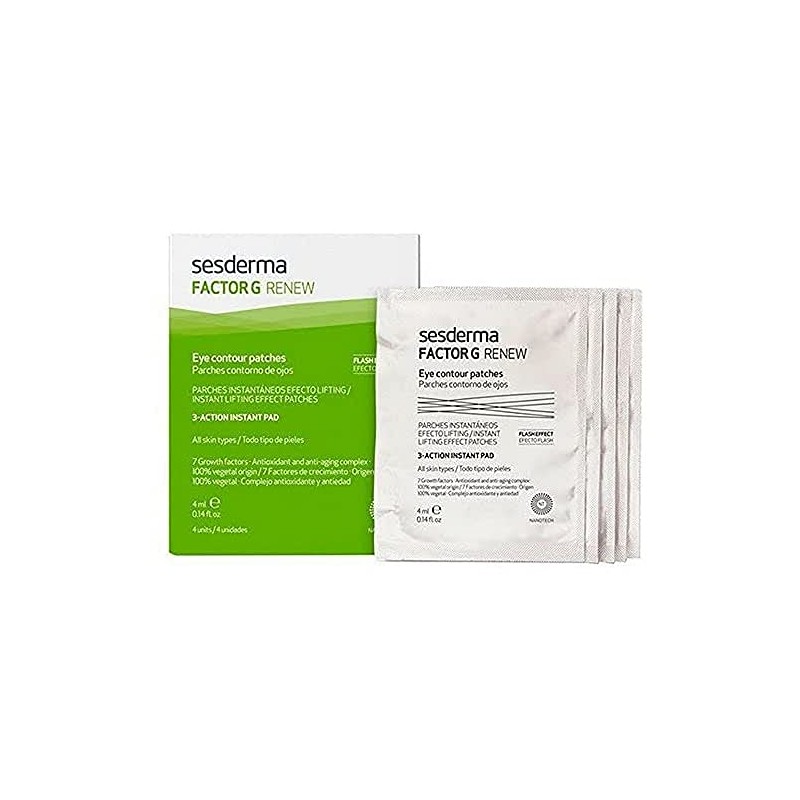 SESDERMA Factor G Renew Eye Contour Plasters Pack of 4,