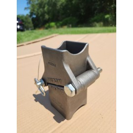 Fulton Fold-Away Trailer Coupler Swing-Away Hinge Kit Weld On 5000 lbs 3" x 3"