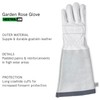 Hestra Job Garden Rose Glove, Long Protective Leather Gauntlet Gardening