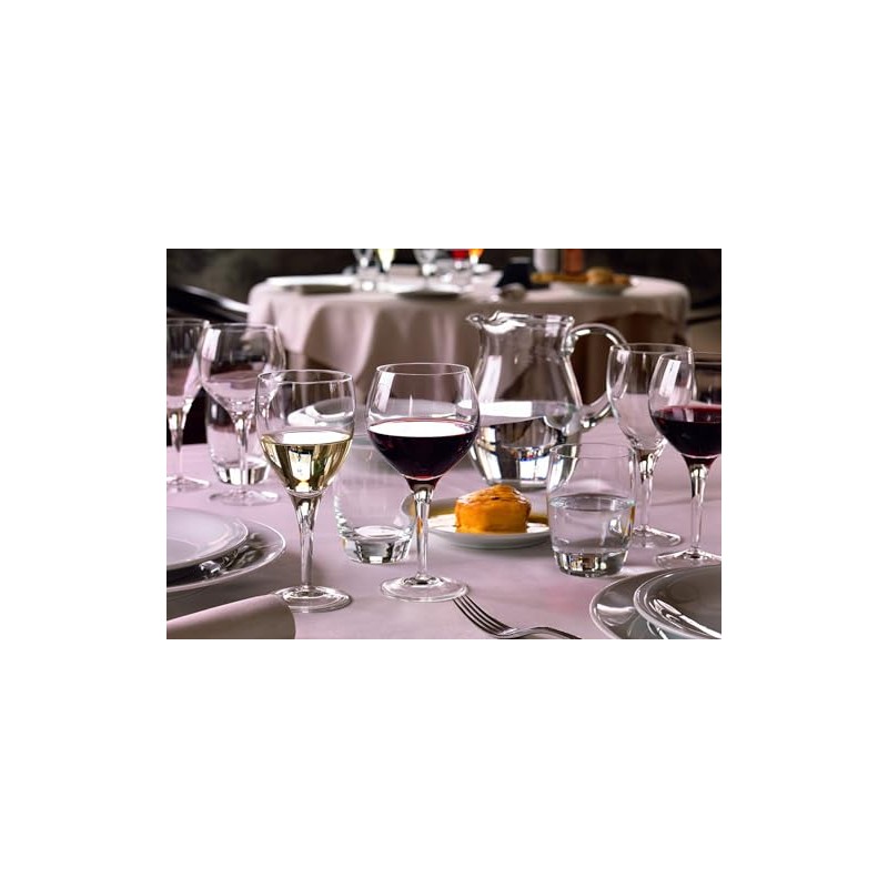 Luigi Bormioli Set of 4 Michelangelo Mastrepiece Wine Glasses, 8-Oz.