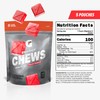 Gatorade Energy Chews, Fruit Punch, Caffeine Free, B12,100 Calorie Pouches,
