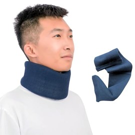 Tirantes para el cuello para el dolor de cuello y apoyo de alta densidad, cómodo cuello cervical para vértebras, estable y alineado, alivia la presión
