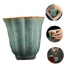 ULTECHNOVO Delicate Ceramics Tea Cup Chinese Hand Cup for Home