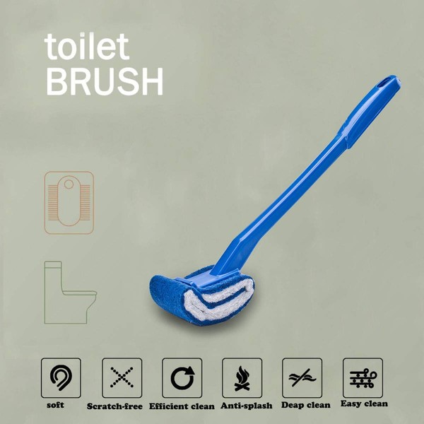 Toilet Brush Bowl Brush Bathroom Brush Under Rim Toilet Brush