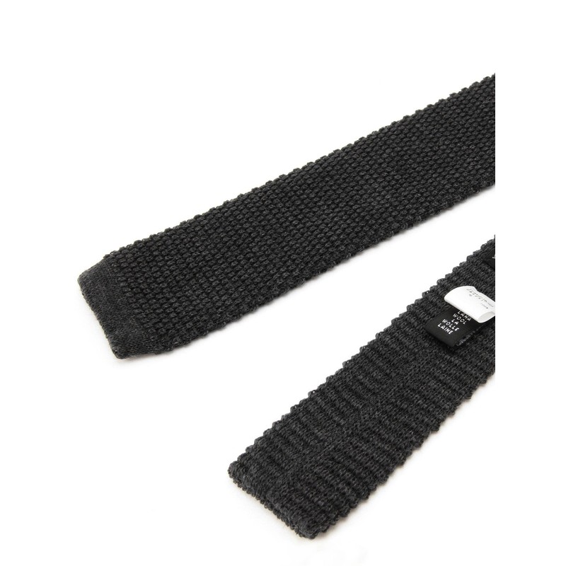 Beams Plus Men's Wool Knit Tie, navy