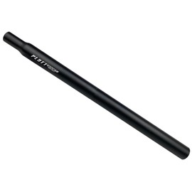 PLATT Bike Seatpost 25.4/27.2/28.2/30.8/31.6 450mm Aluminum Alloy Bicycle Seat Post for BMX MTB Road Bike (Black, 31.6*450mm)