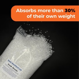 Unscented Aroma Beads 500g Soak Beads, Car Freshener and Smellies DIY Clear