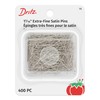 Dritz 75 Satin Pins, Extra fine, 1-1/16-Inch (400-Count)
