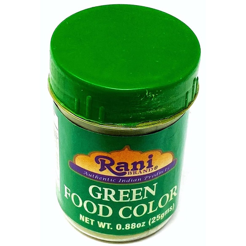Rani Green Food Color Indian 25gm (0.88oz) ~ Vegan |