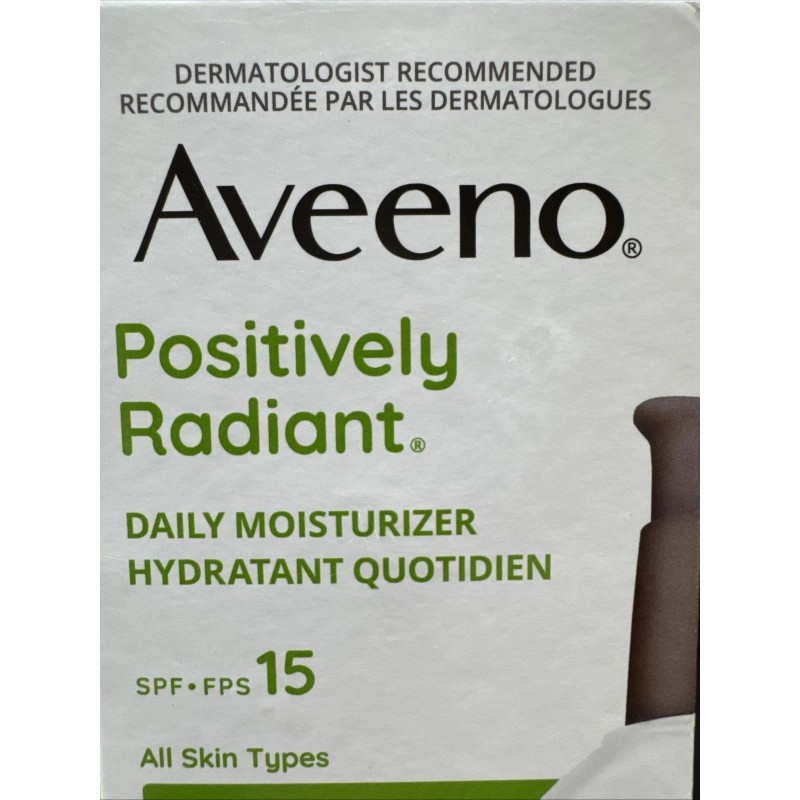 Aveeno 2x Aveeno Positively Radiant SPF 15 Daily Moisturizer 120ml