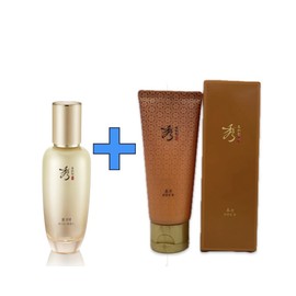Sooryehan Ginseng First Essence Large Capacity 120ml + Sooryehan Cleansing Foam 100ml / 수려한 진생 퍼스트 에센스 대용량 120ml+수려한 클렌징 폼 100ml