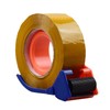 2 Pcs Packing Tape Dispenser, Refillable Sticky Tape Cutting Holder