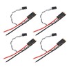 4Pcs Brushless ESC 45A 2 6S Power Supply RGB LED