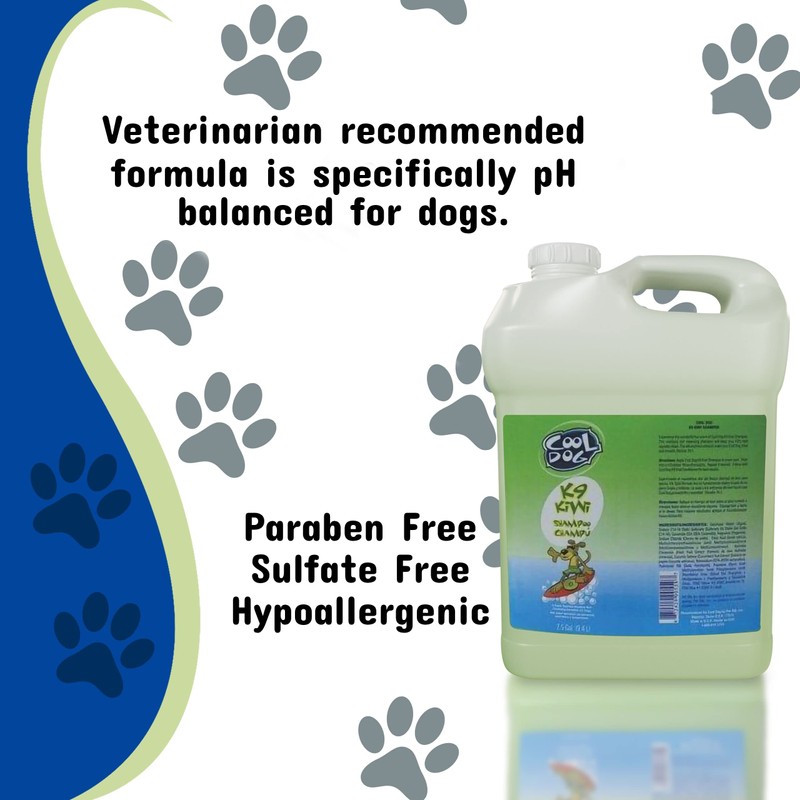 Pet Silk Shampoo, Cool Dog K-9 Kiwi Cucumber, 320 Oz