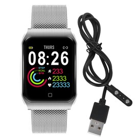 G10 Healthy Smart Bracelet Step Count Sports Watch Multifunction Smart Heart Rate MonitorSilver