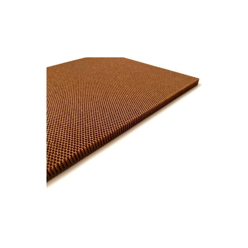 Diycoming 1pcs 1/2" Aramid Honeycomb Core Sheet Panel 300x300x12.7mm for