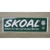 Copenhagen SKOAL SNUFF " A PINCH IS ALL IT TAKES TO GET THAT GREAT SKOAL TASTE" STICKER