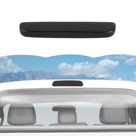 RT-TCZ Smoked Black Third 3rd Brake Light Cover High Mount Stop Lamp Cover Trim Exterior Accessories for Ford F250/F350/F450/F550 2008-2016