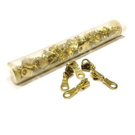 Injected Zipper Slider 42pcs/Tube Free Zipper #5 Zipper Repair or Assemble Zipper Gold (5#, 999)