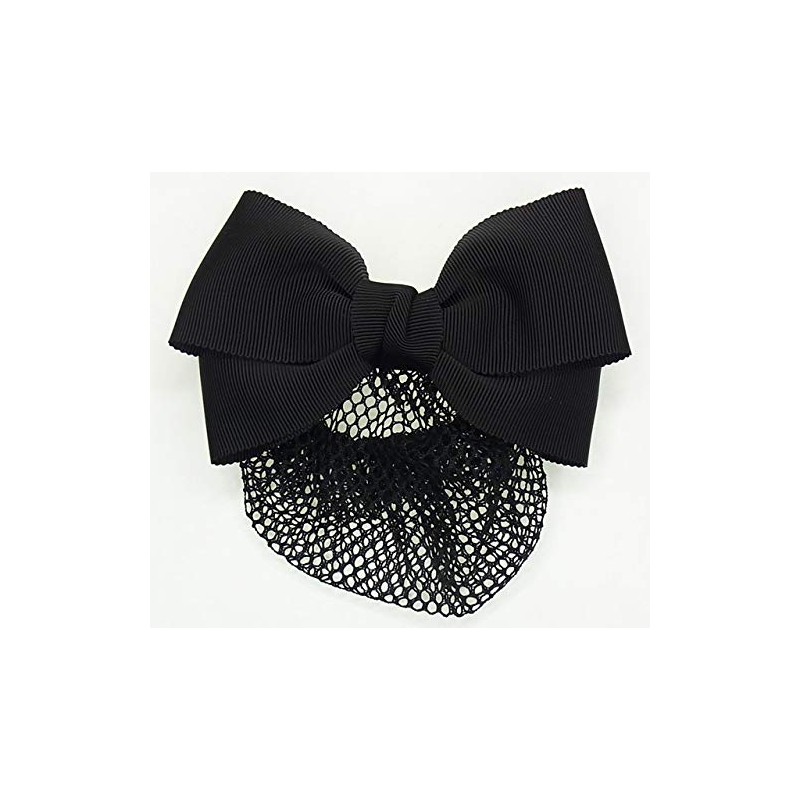 [KOEIDO Beauty Hair] Barrette, Chignon, with Fine Knitting Net, Grosgrain