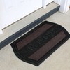 FH Group DM013 Coir Welcome Rubber Utility Doormat- Rubber Utility