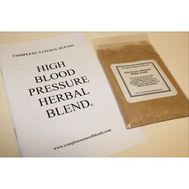 COMPLETE NATURAL BLENDS HIGH BLOOD PRESSURE HERBAL HEART ARTERIES CHOLESTEROL Arjuna Ginger Hawthorne