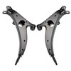 TRQ Front Lower Control Arm Set Compatible with 1996-2000 Toyota