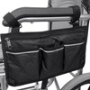 Wheelchair Side Hanging Storage Bag Multi Pocket Armrest Pouch Bag