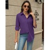 Zeagoo Oversized Button Up Shirts for Women Casual Collar Tops
