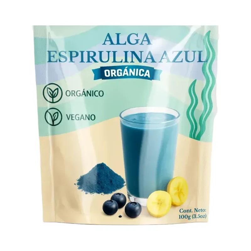 Alga Espirulina Azul Orgánica