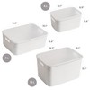 HANAMYA Lidded Storage Bin Organizer | Storage Organizing Container, 9