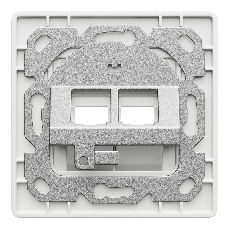 deleyCON 2 x 2 Port LAN Junction Box Data Socket