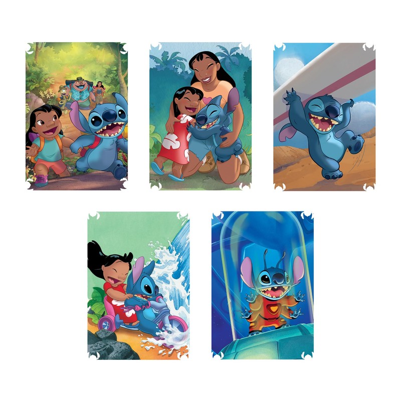 Stitch Super Scrapbook - Collezione di adesivi per album di