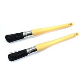 Koshihara Parts Cleaning Brush, Parts Cleaning Brush, Parts Washer, Set of 2, PP, Made in Taiwan, KOSHIHARA L704