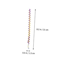 IWOWHERO 12pcs Spiral Hair Tool for Hair Styling Clips for Creative Hairdos for Braiding Curling and Daily Hairstyles for Parties and Special Occasions