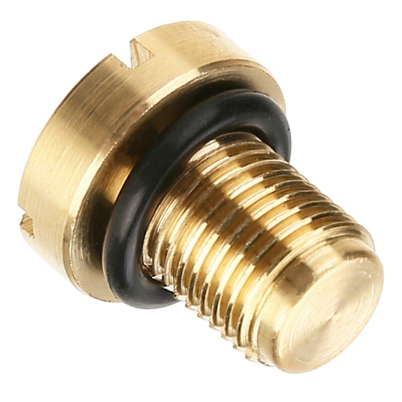 10X 17111712788 Radiator Overflow Coolant Expansion Tank Bleeder Screw Gold
