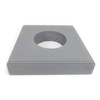 Miller Shingle Clear Cedar Light Block, Primed - 7.5 inch