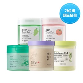 skin food [Cost-effective pad] Asparagus/Pink Grapefruit/Shine Muscat/Herb Shop/Basil Tea Tree Choose 1 of 5 Asparagus / [가성비 패드] 아스파라거스/핑크자몽/샤인머스캣/약초방/바질티트리 5중 택1 아스파라거스