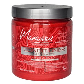 BOÉ COSMETICS Maravisus Pure Red Hair Conditioner 8.5 oz – Color Enhancer for Red, Highlighted & Dyed Hair – Softens, Repairs, Adds Shine – Sulfate-Free, Paraben-Free – With Smart Reparative Proteins