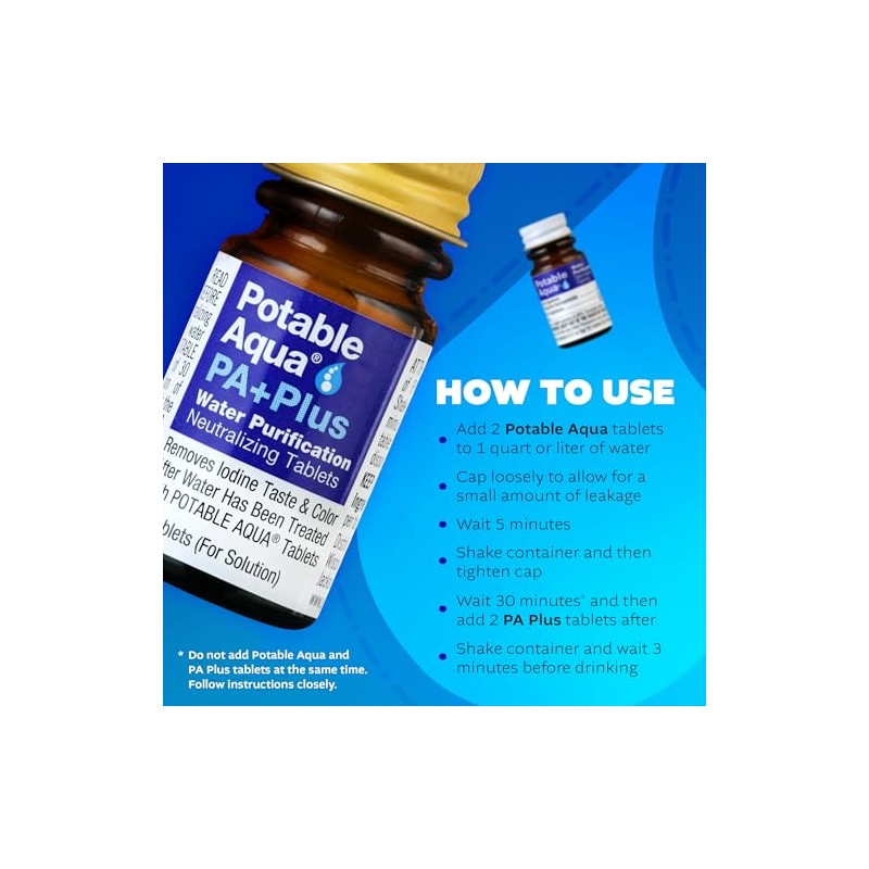 POTABLE AQUA PA+Plus Water Purification