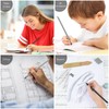 2 Pieces Metal Inkless Pen Inkless Erasable Pencil Metallic Pencil