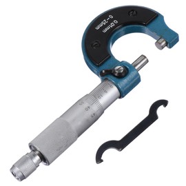 CHILDWEET Precision Measurements 1pc Micrometer Carbon Steel Thickness Gauge Metric System Digital Calipers